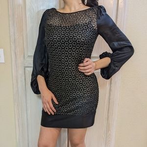 Laundry black metallic dreas